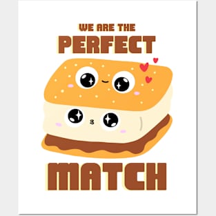 We Are The Perfect Match - Cute Posters and Art